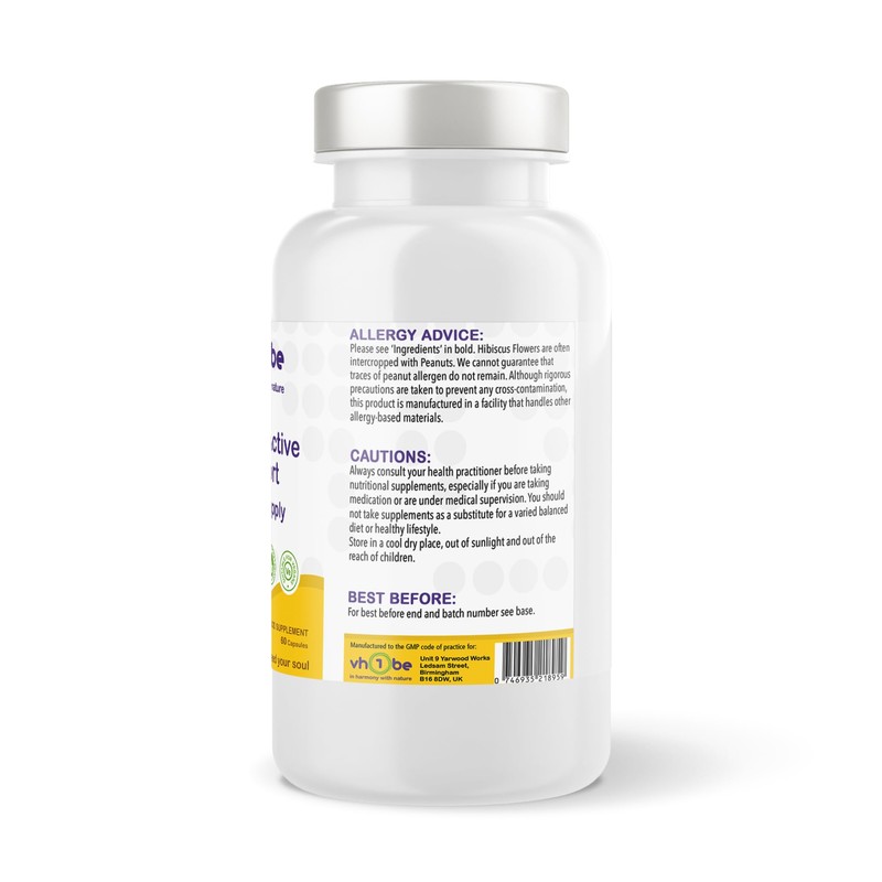 Urinary Active Capsules, 60 Count, 30 Day Supply, D-Mannose Blend