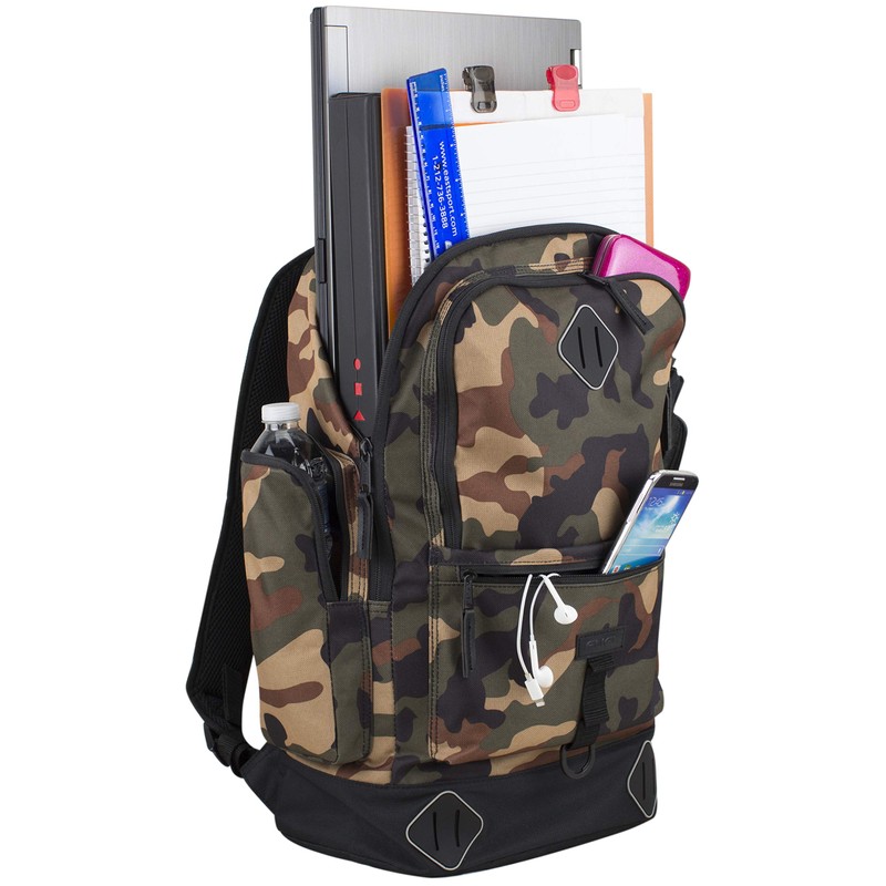 FUEL Everyday Hi-Tech Hiking Carry On Weekender Bag Luggage Rusksack