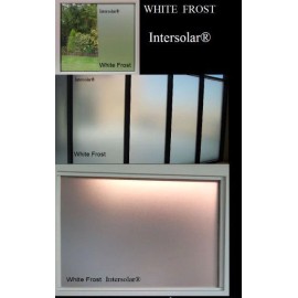 Intersolar® White Frost Privacy window film Made in usa   20 inch x 5 ft