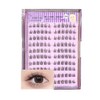MENGJIESHANGPIN False Eyelashes, For Partial Eyelashes, No Glue Required, 1