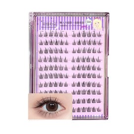 MENGJIESHANGPIN False Eyelashes, For Partial Eyelashes, No Glue Required, 1 Second, Large Capacity, Partial False Eyelashes, Ultra Lightweight, Long Lasting (MJS03)