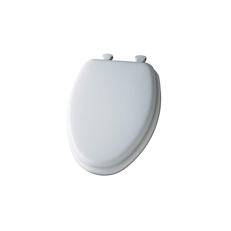 Mayfair 113EC000 White Elongated Deluxe Soft Toilet Seat