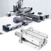 MHZ2 Steel Pneumatic Finger Cylinder Double Acting Air Gripper High