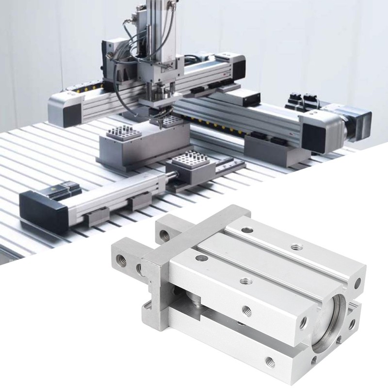MHZ2 Steel Pneumatic Finger Cylinder Double Acting Air Gripper High