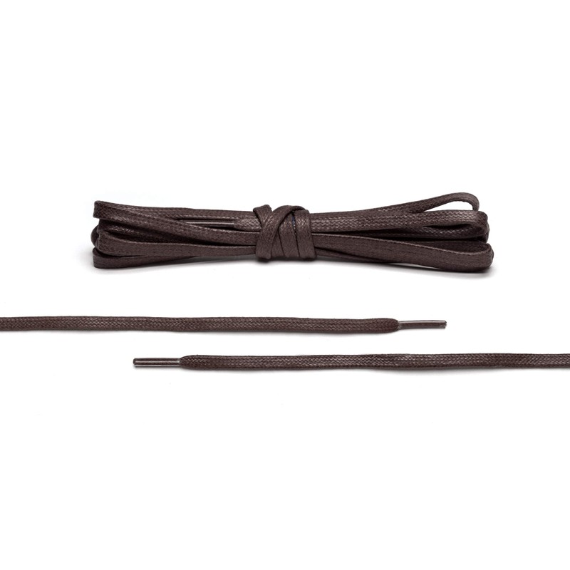Premium Flat Waxed Cotton Boot Laces - Cobbler's Choice Shoe