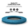 NEIKO 11258A 10 Pack Jumbo Zirconia Flap Discs 4-1/2 for