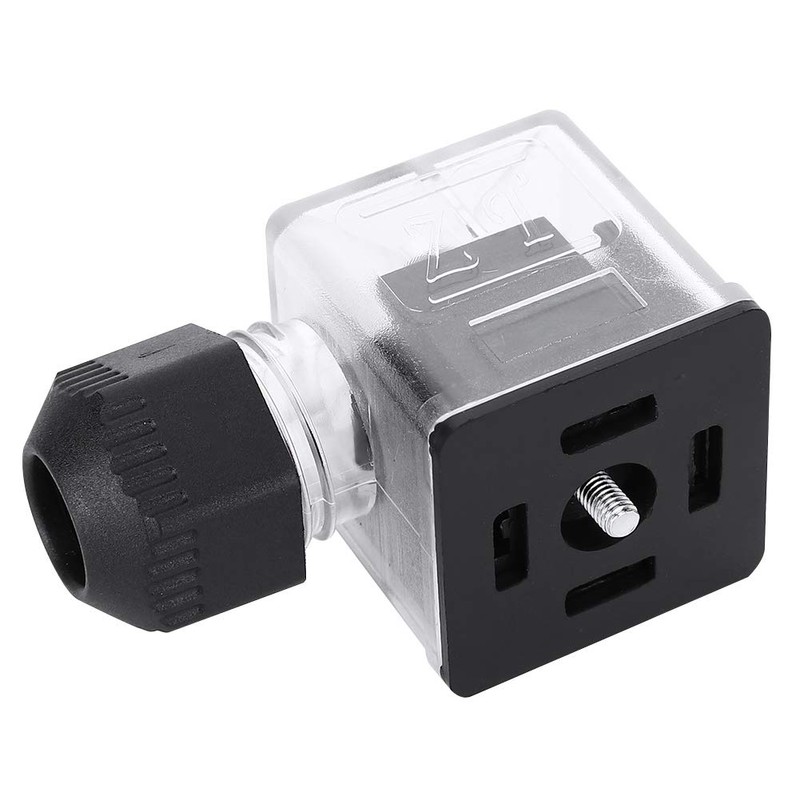 5Pcs Waterproof Solenoid Valve Accessories Plug 12V 24V, Universal DC
