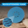 GZKTY 20 Pcs 225mm 8 Hole Sanding Disc, Grits 120,