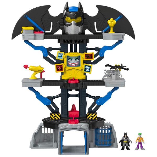 Imaginext DC Super Friends Batman Playset Transforming Batcave with Batman & the Joker Figures for Preschool Kids Ages 3+ Years