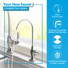 Express Water Deluxe Water Filter Faucet – Chrome Coke-Shaped Faucet