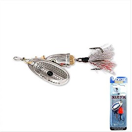 Classic Vibrax 02 Foxtail 3/16 Silver Shiner
