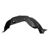TRQ TRQ Front Left Inner Fender Liner Black Drivers Side