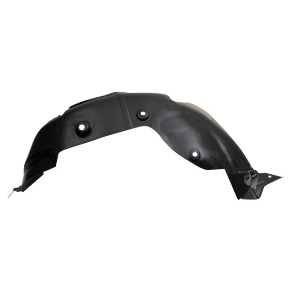 TRQ TRQ Front Left Inner Fender Liner Black Drivers Side