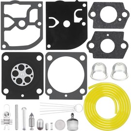 ZAMDOE Carburetor Repair Conversion Kit for Stihl HS81 HS81R HS81RC HS81T HS86 HS86R HS86T Trimmer RB-99 Diaphragm Kit for Zama C1Q-S68 C1Q-S105 C1Q-S111 C1Q-S115 C1Q-S116 with Fuel Line