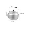 OHPHCALL Metal Tea Pot with Handle 800ml Water Kettle Teapot