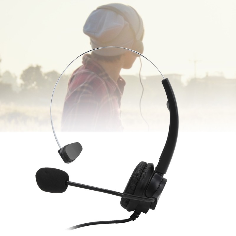 USB Headset with Microphone Noise Reduction Audio Control for Business