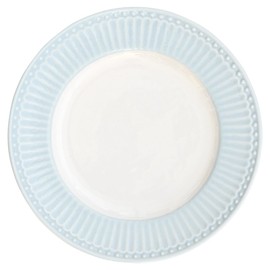 Greengate STWPLASAALI2906 Alice Plate Small Pale Blue 17.5 cm (Pack of 1)