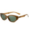 Cyxus P1181 Folding Sunglasses, Polarized Lenses, UV Protection, Small Face