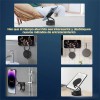 Soporte Para Celular Magnético Con Ventosa, Gira- 360 Grados