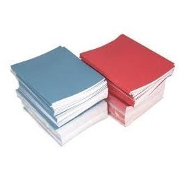 School Exercise Books 8 mm Lines A5 48 Page 165 x 203 mm Pack of 10