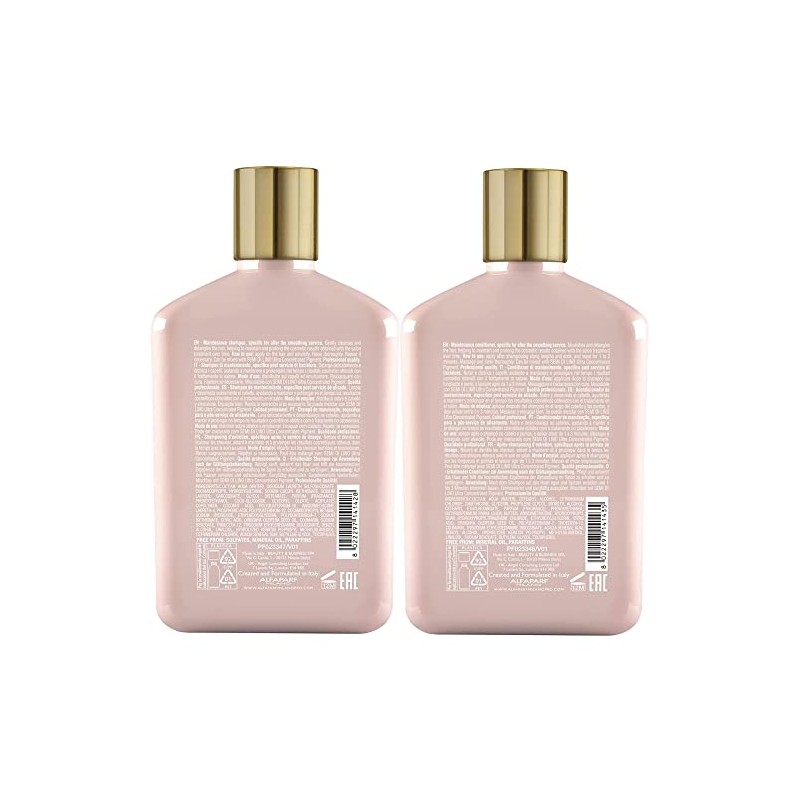 Alfaparf Lisse Design Maintenance Shampoo & Conditioner DUO 8.45oz each