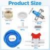 16 Set Automatic Rabbit Watering System Kit,ID 5/16" Hose 16