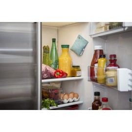 Moso Natural Fridge Deodorizer Odor Eliminator, Bamboo Charcoal Refrigerator & Freezer Air Purifying Bag, More Powerful than Baking Soda Fridge Odor Absorber