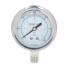 Pressure Gauge 1/4 NPT Accuracy Level 2.5 Transparent Dial Vacuum