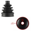 Caltric 2 Front Axle Inner Outer CV Boot Kit for