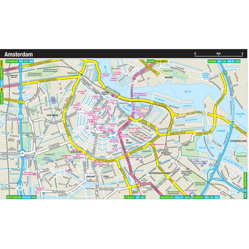Philip's Germany & Netherlands Road Map (Philip's Sheet Maps)