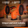 Jorgensen Bar Clamps For Woodworking, 12" 2-Pack One-Handed Clamps/Spreader with
