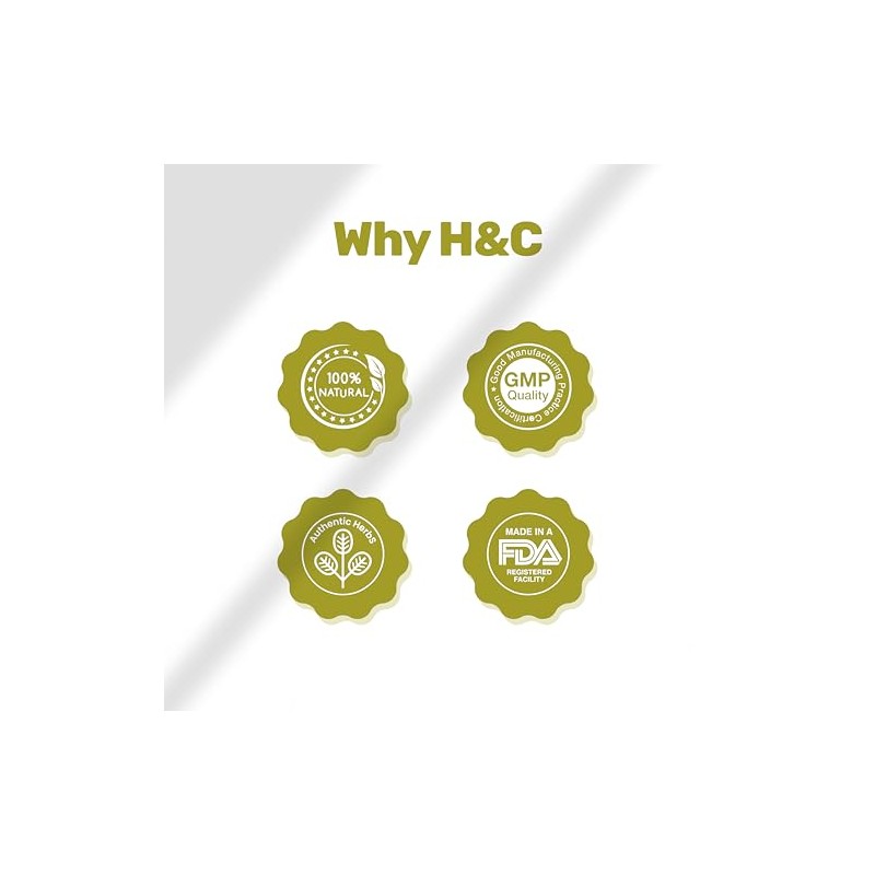 H&C HERBAL INGREDIENTS EXPERT H&C 100% Natural Amla Powder (Emblica