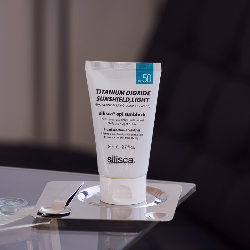 Silisca Siliska Sun Cream EPI Sunblock Light 80ml / 실리스카
