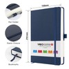 YIEO A5 Notebook, 3 Pack Notebook A5 200 Lined Pages