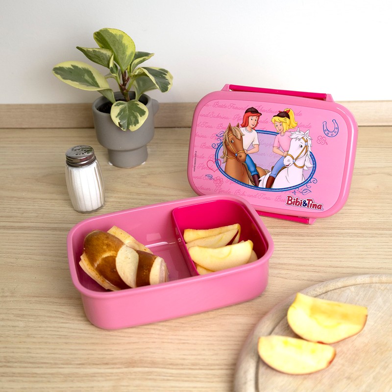 Scooli Bibi & Tina Plastic Lunch Box with Insert and