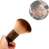 Youteer Hair Cutting Neck Duster Brush with wood handle, Large