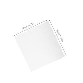 FRCOLOR 5pcs Cotton White Handkerchiefs Soft Multi-purpose Cloths for Painting Tie-dye Crafts and Everyday Use Gentle Skin