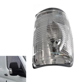 CYDZSW - Cubiertas de luz de espejo retrovisor lateral para Ford Transit T150 250 350 2015 2016 2017 2018 2019 2020 2021 MK8 2014 en adelante, accesorios de repuesto para furgonetas (lado derecho del