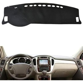 Tapete Cubierta de Tablero, para for Toyota Highlander 1ra Gen XU20 2001 2002 2003 2004 2005 2006 2007, Borde Rojo Antideslizante, Tapete de Tablero, Accesorios Estilo Interior, específico para el veh