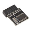 Tosuny TPM2.0-Modul f1r 11, TPM 2.0 TPM-Chip 2,0 Mm Platz