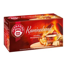 Teekanne Kaminabend Roiboos Tea with Marzipan 20 Tea Bags
