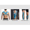 Cinta Kinesiologica Resistente al Agua Kinesiotape Cinta 2 Rollos de