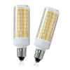 HAOGUAIS 2-Pack LED E11 Bulbs, E11 Mini Candelabra Base, Warm