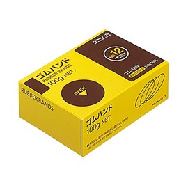 Kokuyo COM-12N Rubber Band No.12 Inner Diameter 1,000 Pieces, Box Included