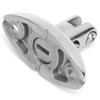 Stainless Steel Deck Hinge Heavy Duty 360‑Degree Rotatable Quick Release