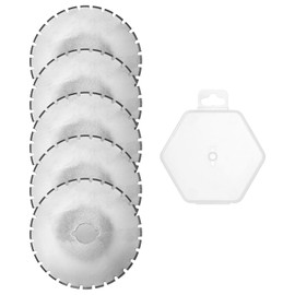 sourcing map 5pcs Rotary Cutter Blades 45mm Dotted Blade SKS-7 Steel Sharpness Replacement Rotary Blade Quilting Rotary Cutter Blades for Fabric Sewing Scrapbooking Crafts, Silver Tone