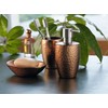Spirella Darwin Hammered Stoneware Copper Soap Dispenser