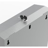 Comercial Paper Towel Dispenser Wall Mount, Brushed Stainless Steel Hand