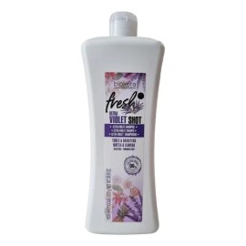 Biokera Fresh Violet Shot Shampoo Matizador Vegano Salerm 1l                                                                                          