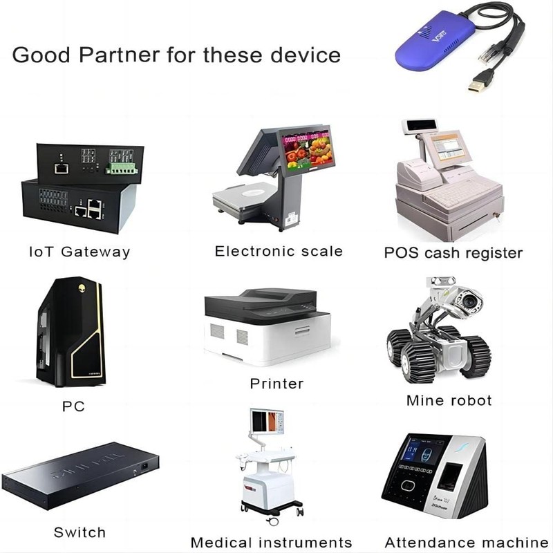 Vonets VAP11G-300 2.4GHz WiFi Bridge/WiFi to Ethernet Adapter with Repeater